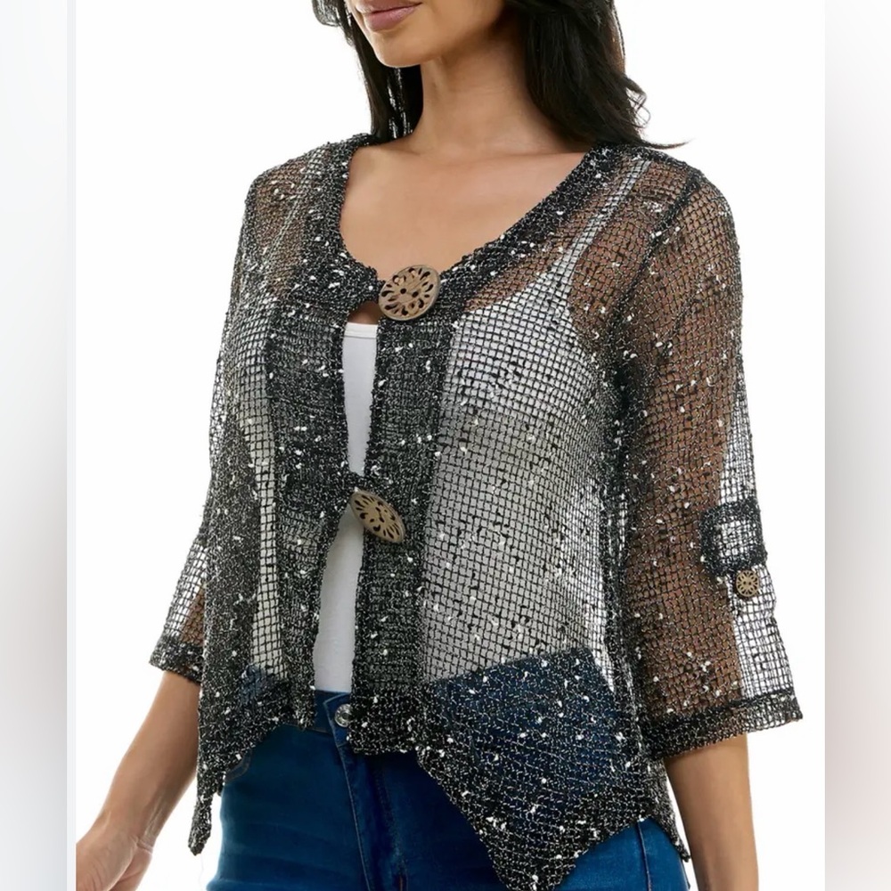 ⭐️Noelle Mesh Sequined Top⭐️